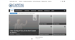 Desktop Screenshot of capitalemprendedor.com